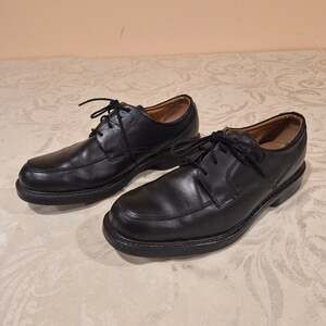 Croft & Barrow Algonquin Men's 12W Black Leather Dress Shoes